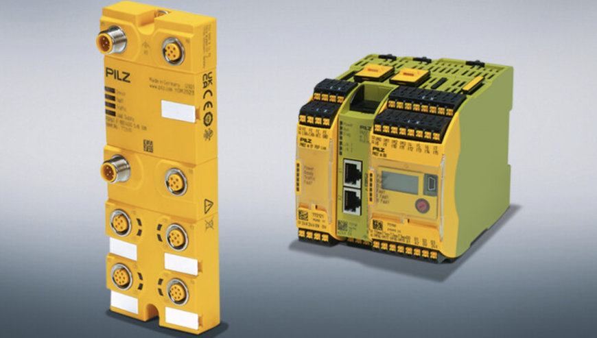 Micro automate configurable de sécurité PILZ PNOZmulti 2 avec de nouveaux modules d’entrées et de sorties PDP67